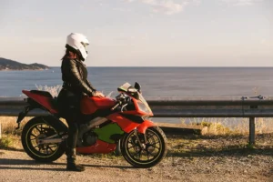 andar de moto
