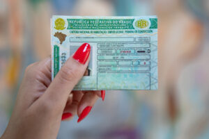 Foto de uma CNH